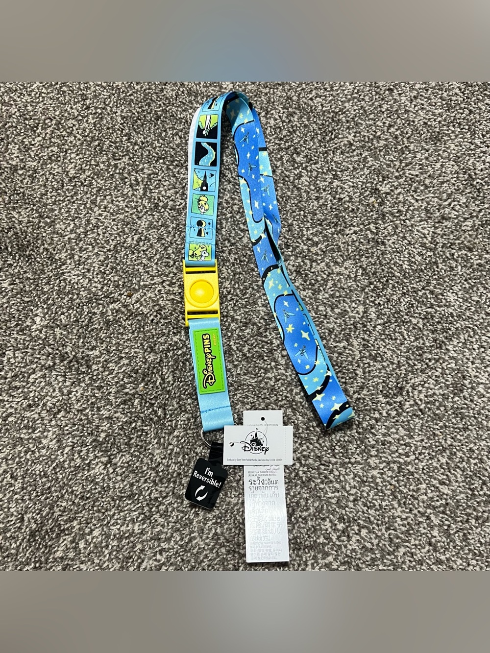 🌴Disney Pins Tinkerbell Reversible Lanyard